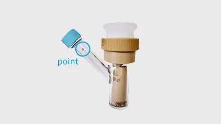 Filling point design